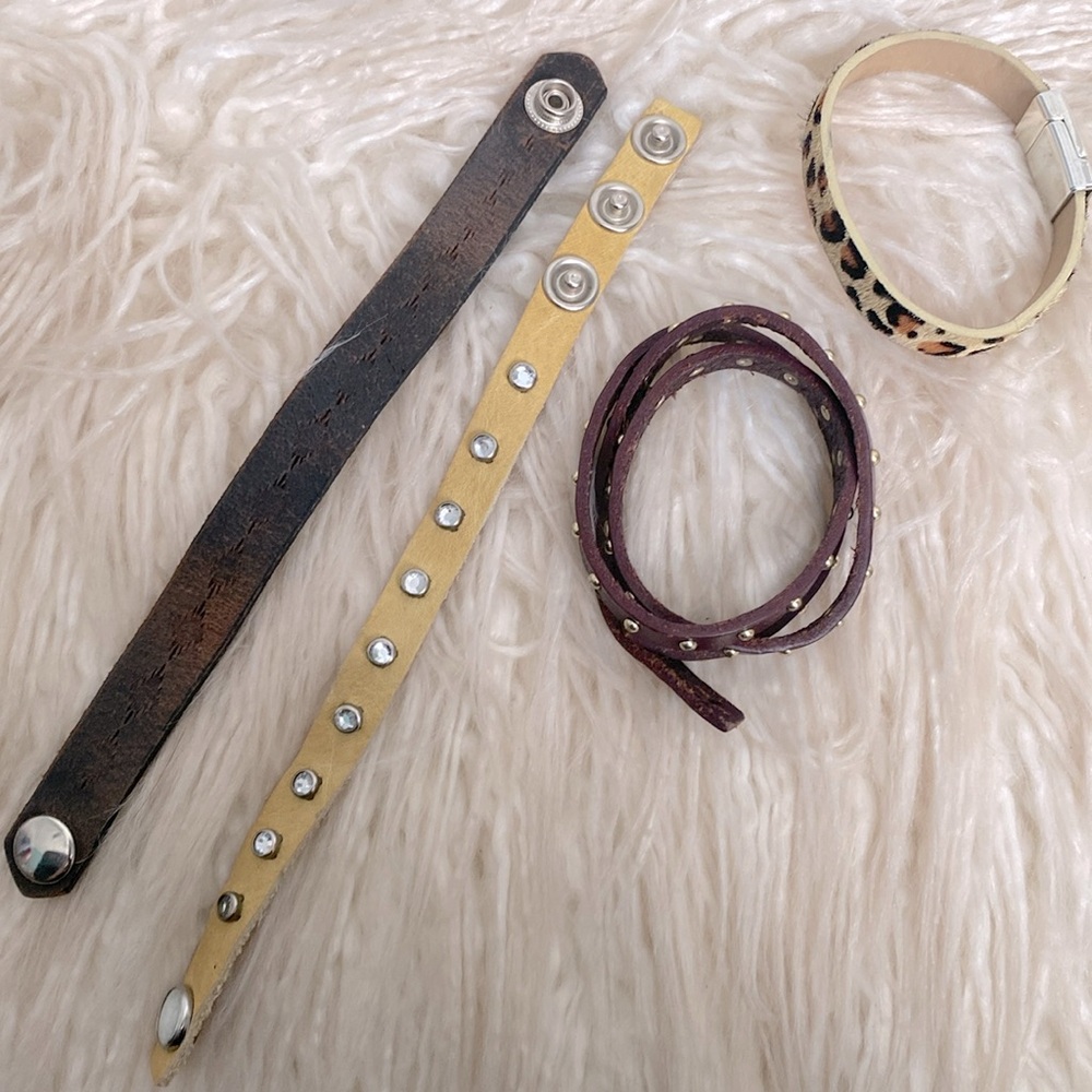 Leather Bracelet Bundle